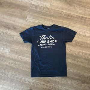Thalia Surf Shop Navy Tee NWOT